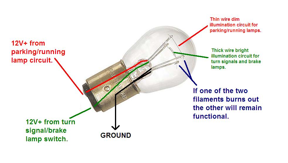 1157 Bulb Wiring Diagram from forums.themustangsource.com