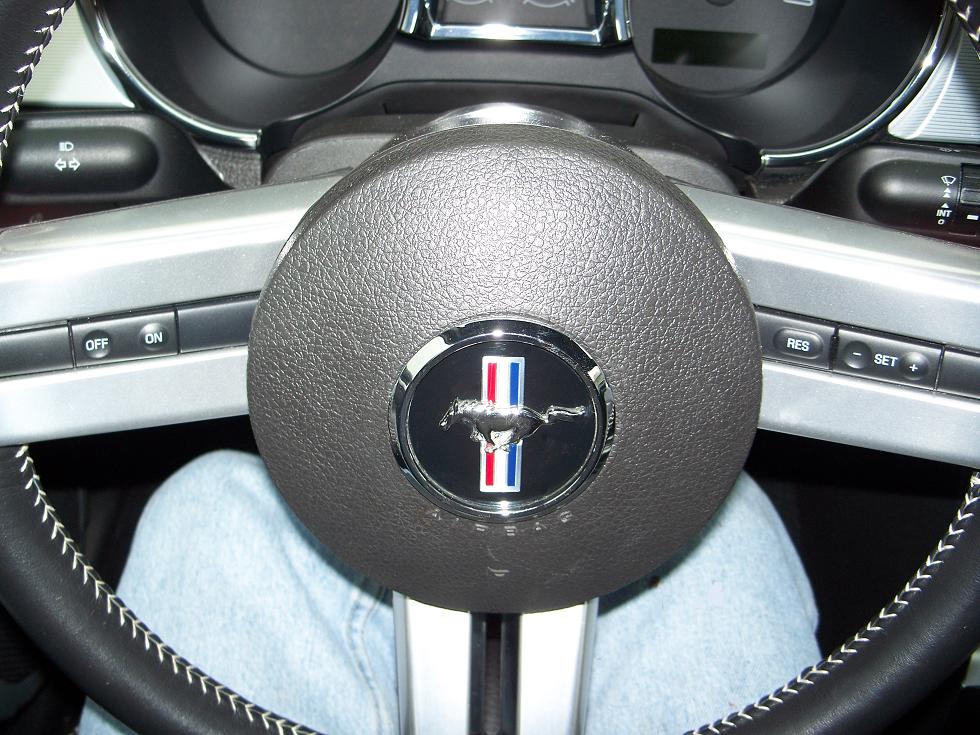 Ford steering wheel emblem #9