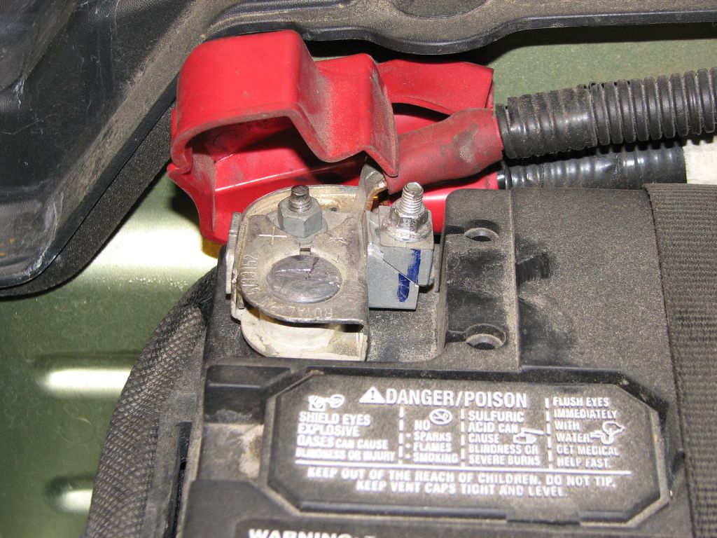 Ford fusion positive battery terminal #2